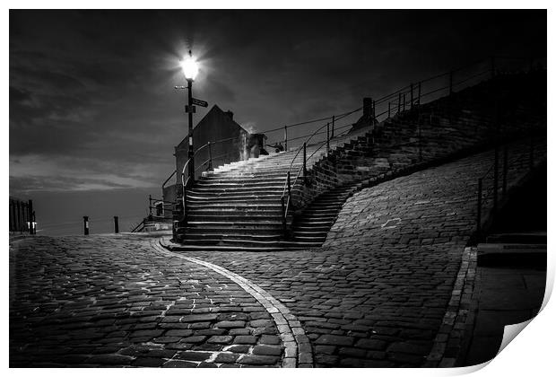 Whitby  Print by chris smith