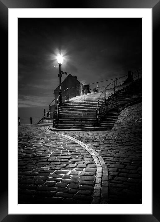 Whitby Framed Mounted Print by chris smith