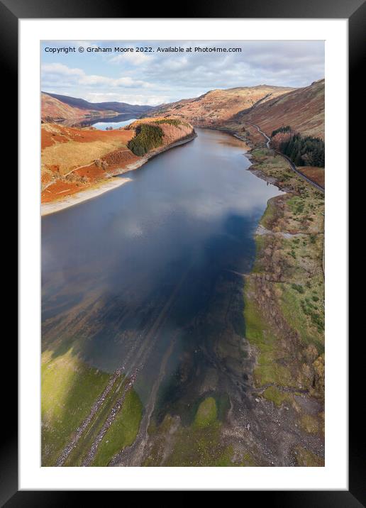 Haweswater and The Rigg Framed Mounted Print by Graham Moore