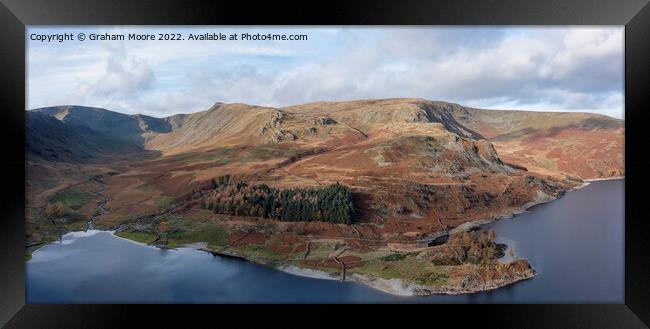 Haweswater and Riggindale Framed Print by Graham Moore