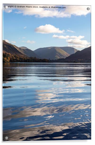 Ripples on Ullswater Acrylic by Graham Moore