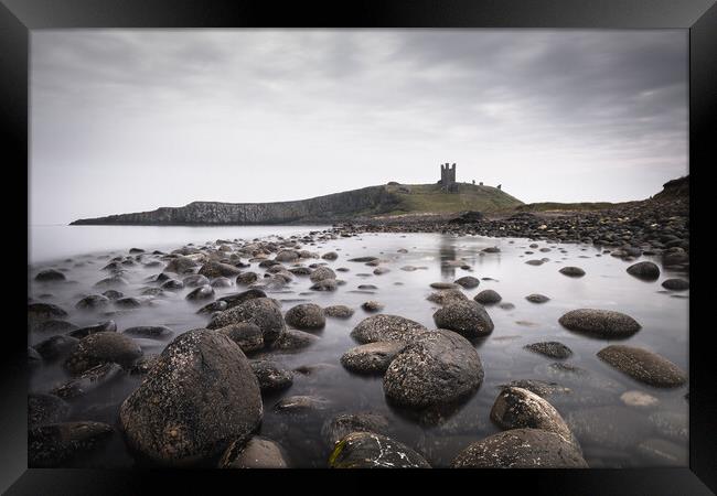 Dunstanburgh Castle Framed Print by Mark Jones