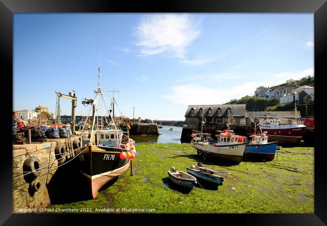 Mevagissey Harbour Framed Print by Paul Chambers
