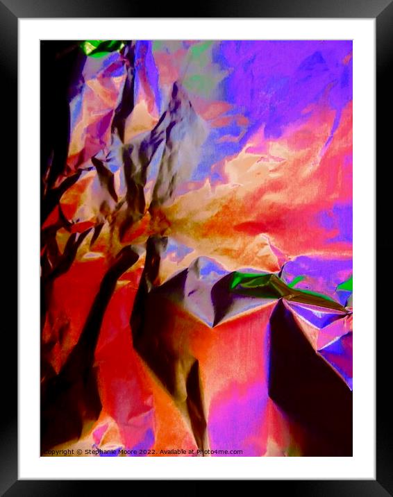 Abstract 37 Framed Mounted Print by Stephanie Moore