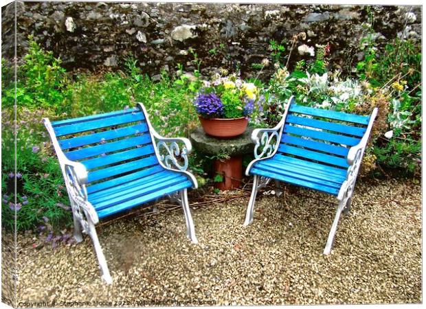 Another place to sit Canvas Print by Stephanie Moore