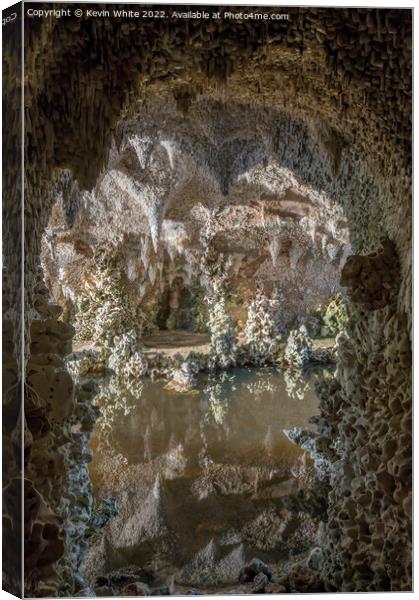 The grotto Canvas Print by Kevin White