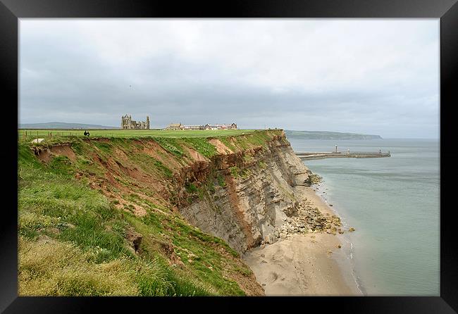 Whitby Abbey Framed Print by graham young