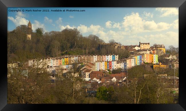 Cliftonwood and Cabot Tower, Bristol Framed Print by Mark Rosher
