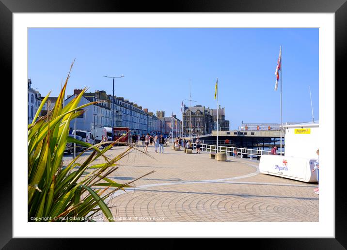 Aberystwyth Framed Mounted Print by Paul Chambers