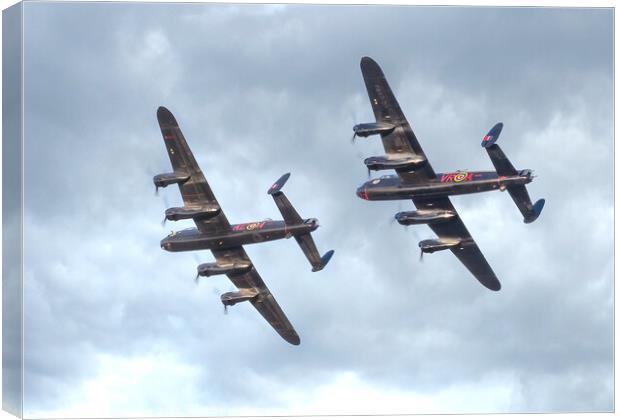 Avro Sisters Canvas Print by Colin Brammer