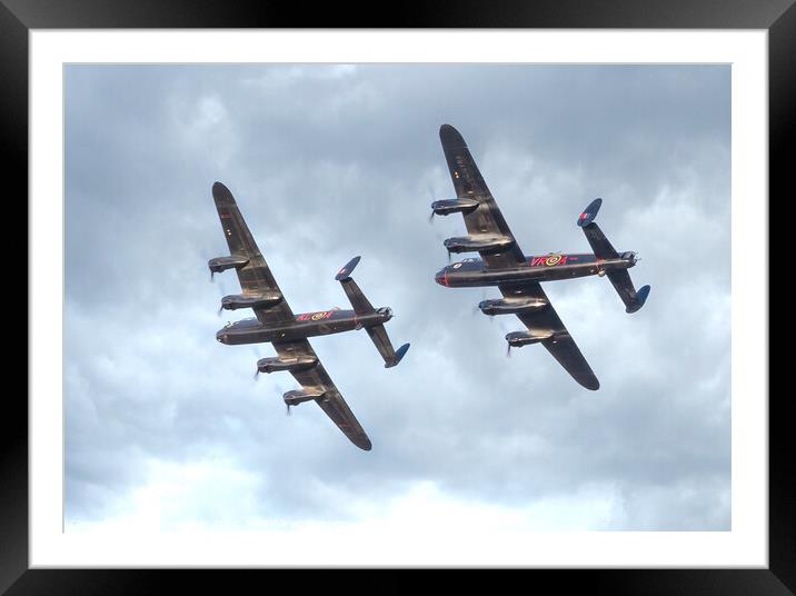 Avro Sisters Framed Mounted Print by Colin Brammer