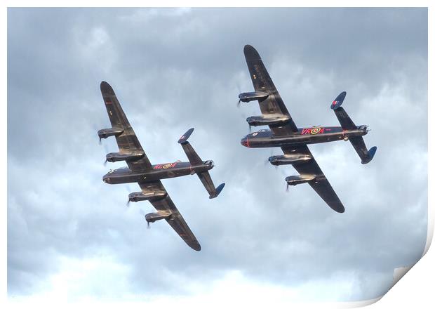 Avro Sisters Print by Colin Brammer