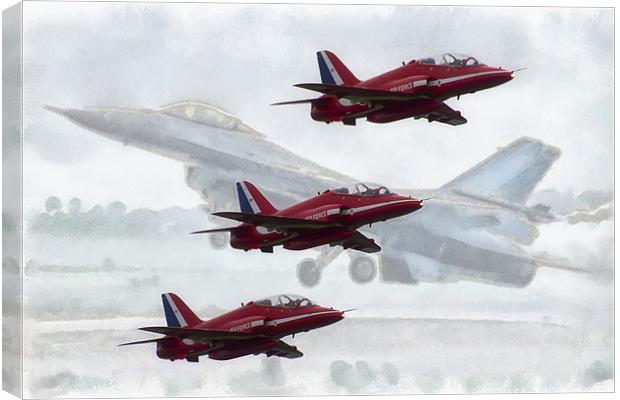 Airshow Canvas Print by Sam Smith