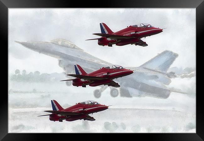 Airshow Framed Print by Sam Smith