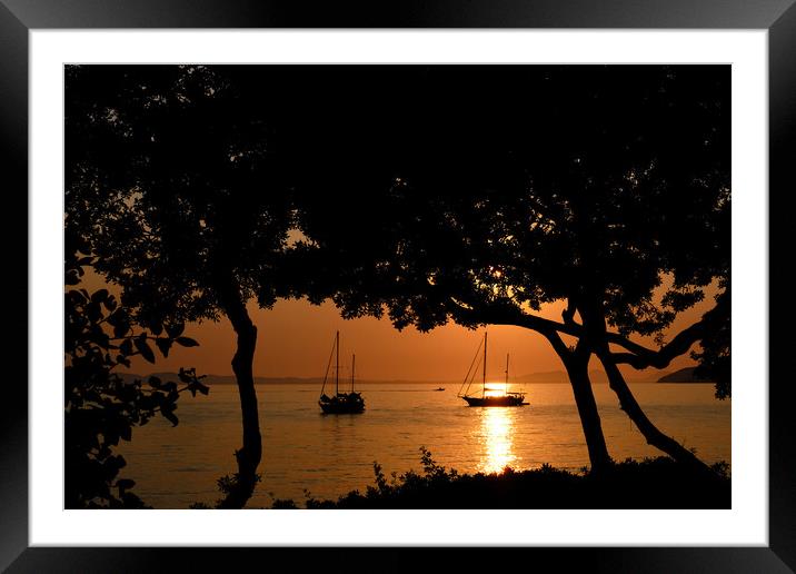 Light and shadows Framed Mounted Print by Dimitrios Paterakis
