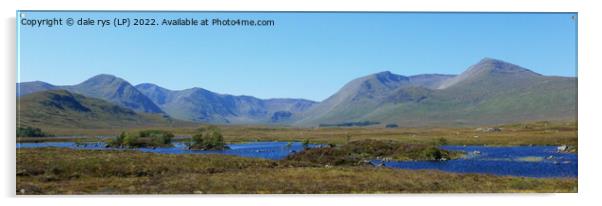 Loch Rannoch-Rannoch Moor Acrylic by dale rys (LP)