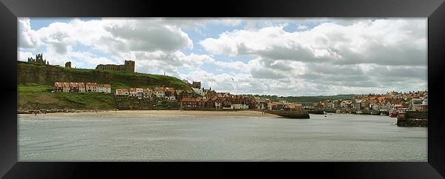 Whitby Harbour Framed Print by graham young