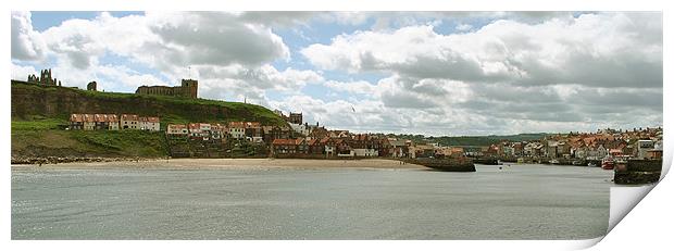 Whitby Harbour Print by graham young
