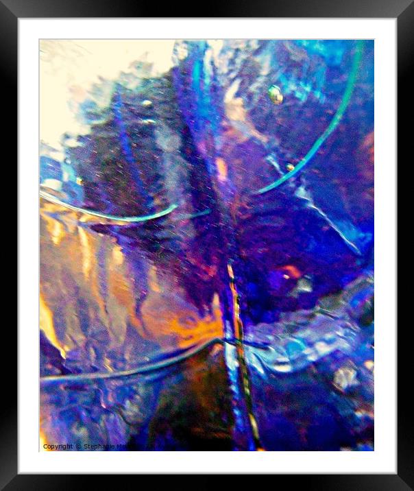Abstract 40 Framed Mounted Print by Stephanie Moore