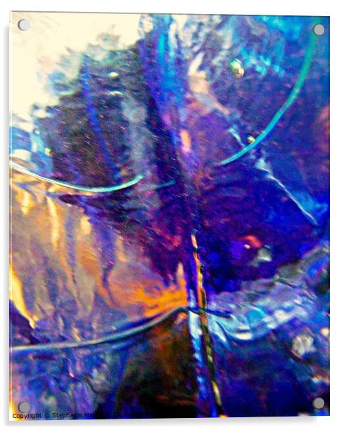 Abstract 40 Acrylic by Stephanie Moore