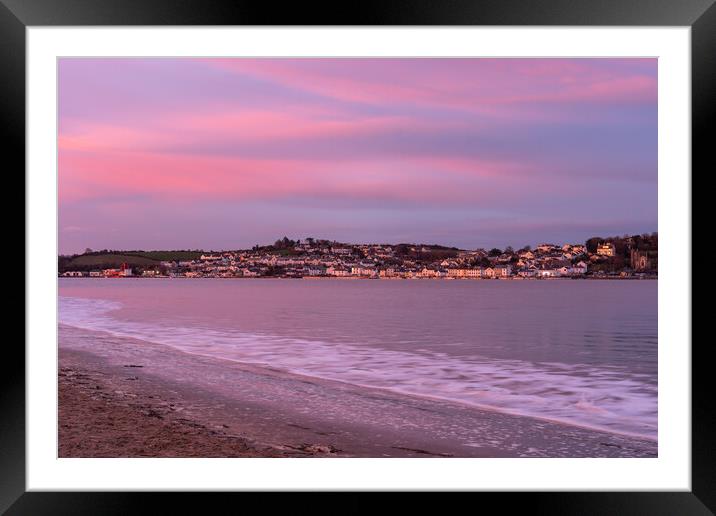 Appledore sunrise on the North Devon coast Framed Mounted Print by Tony Twyman