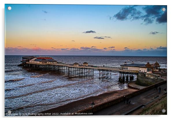 Prom and Pier Acrylic by GJS Photography Artist