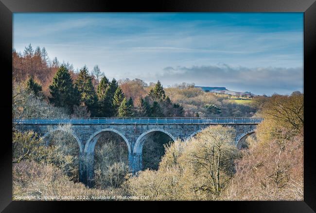 Cotherstone Viaduct Framed Print by Richard Laidler