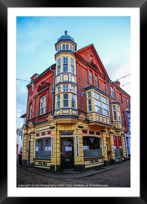 Victorian Building Framed Mounted Print by GJS Photography Artist