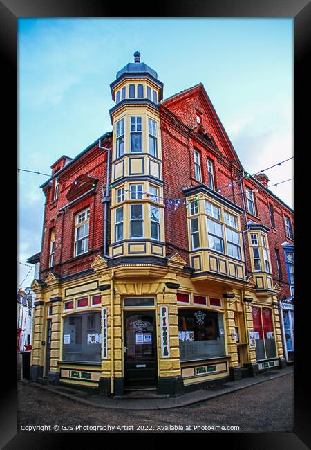 Victorian Building Framed Print by GJS Photography Artist