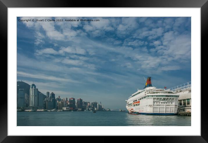 Star Cruises Framed Mounted Print by Stuart C Clarke