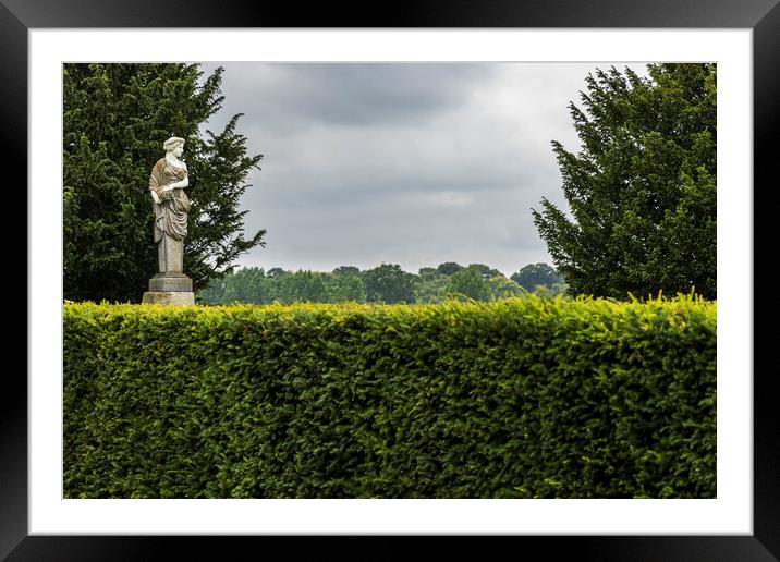 Classic ornamental statue Framed Mounted Print by Phil Crean