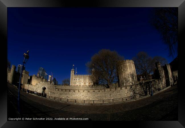 Tower of London, UK Framed Print by Peter Schneiter
