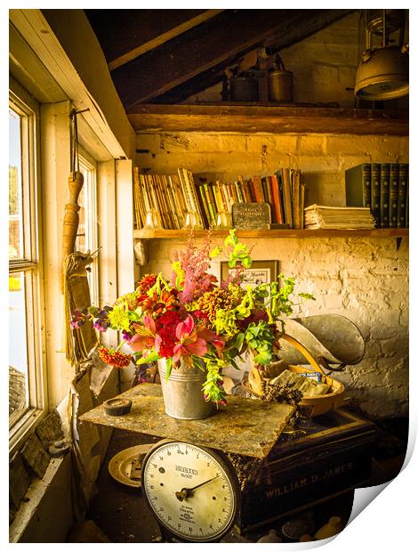 The Potting Shed Print by Gerry Walden LRPS