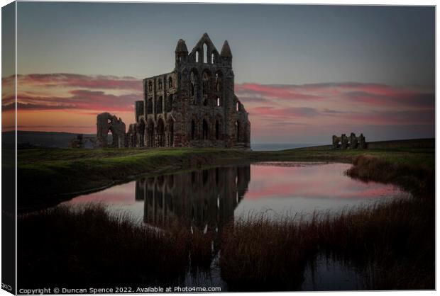 Whitby Canvas Print by Duncan Spence