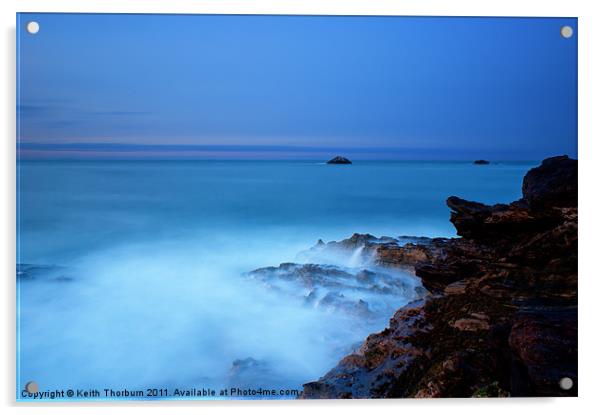 Dunbar Coast Acrylic by Keith Thorburn EFIAP/b