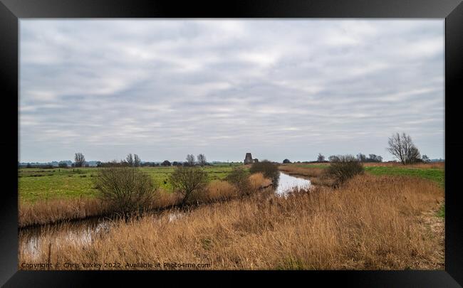 The path to St Benet's Abbey, Norfolk Framed Print by Chris Yaxley
