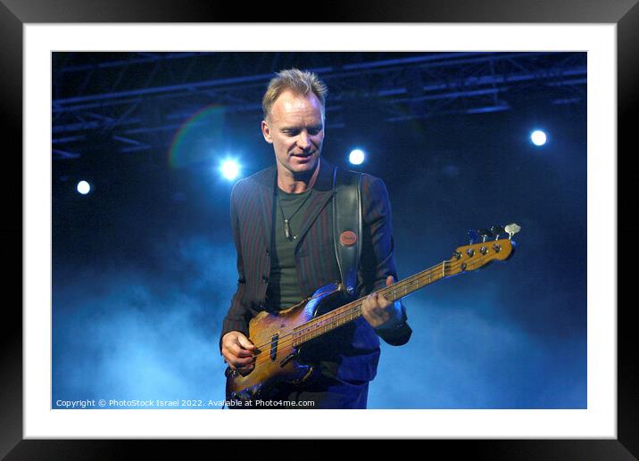 Sting Framed Mounted Print by PhotoStock Israel