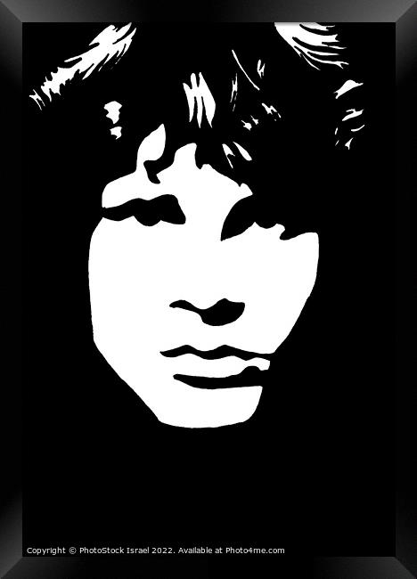 Jim Morrison  Framed Print by PhotoStock Israel