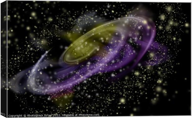 fantasy image of deep space  Canvas Print by PhotoStock Israel