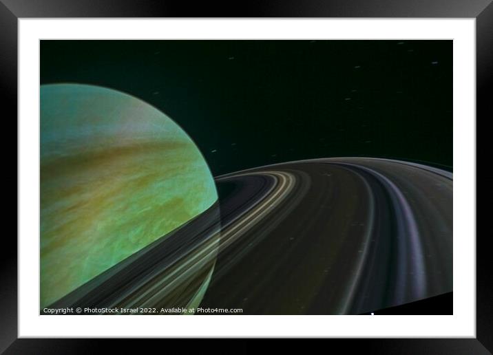 alien planet  Framed Mounted Print by PhotoStock Israel