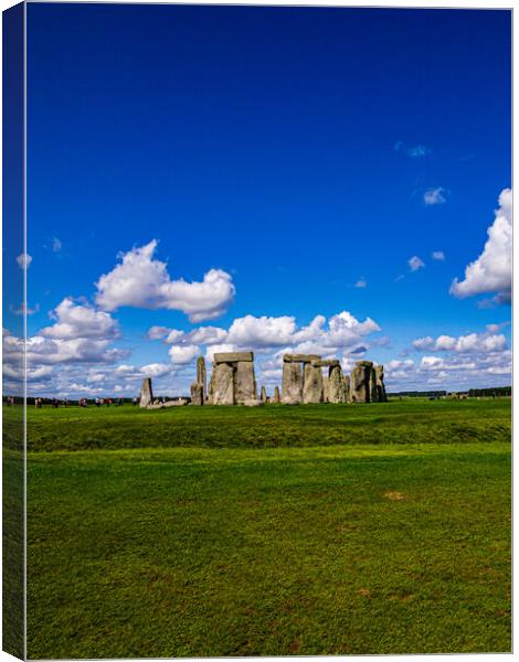 Stonehenge Canvas Print by Gerry Walden LRPS