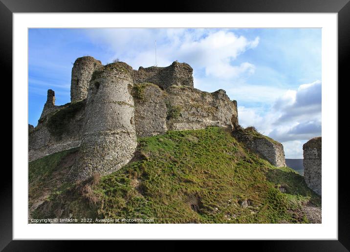 Castle ruins, Arques-la-Bataille, France Framed Mounted Print by Imladris 