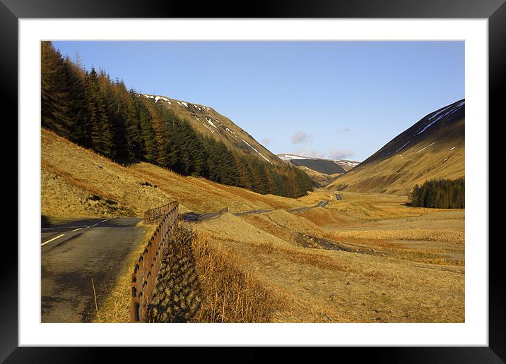 I'll Take The Low Road Framed Mounted Print by Lynne Morris (Lswpp)