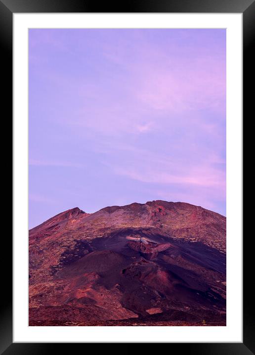 Pico Viejo Teide Tenerife Framed Mounted Print by Phil Crean