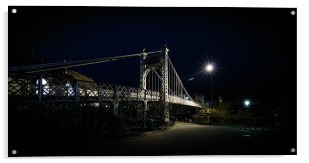 Queens Park Bridge Acrylic by Paul Madden