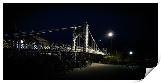 Queens Park Bridge Print by Paul Madden