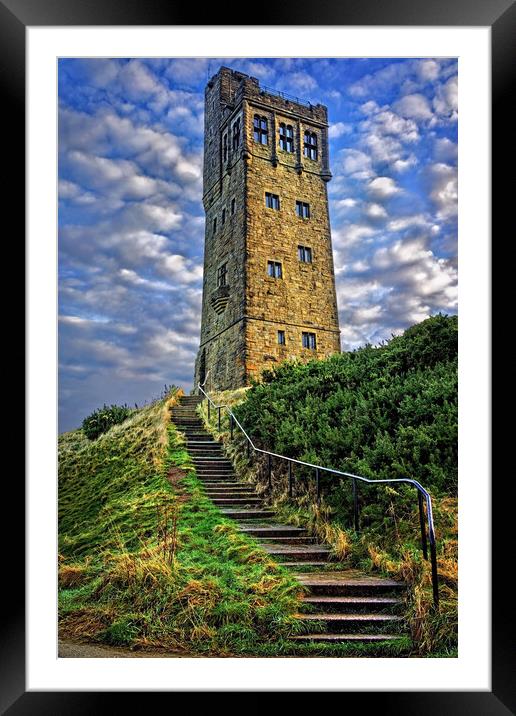 Victoria Tower, Castle Hill  Framed Mounted Print by Darren Galpin
