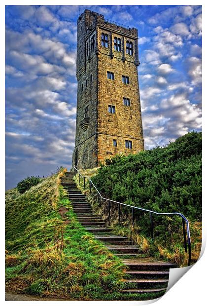 Victoria Tower, Castle Hill  Print by Darren Galpin