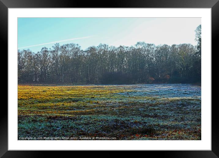 Half and Half Framed Mounted Print by GJS Photography Artist