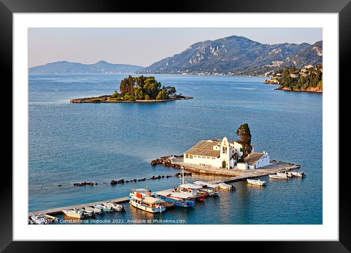 Corfu, Greece Framed Mounted Print by Constantinos Iliopoulos